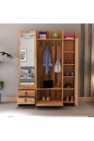 Aynalı Portmanto Loft Atlantikçam
