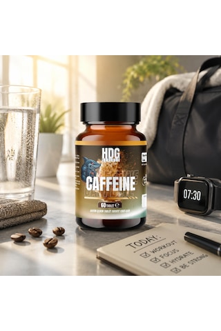 Hdg Serials Caffeine 120 Mg 60 Tablet Kafein İçeren Takviye Edici Gıda Aromasız