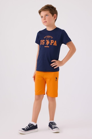 U.S. Polo Assn. Erkek Çocuk Lacivert Bermuda Takım Lacivert