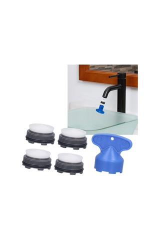 Yaozixa M24mm Dişli Fuar Aeratörü, Perçinli, Su Darbeyi Azaltır, Kabarcık Oluşturur, Sıvama Önler, Mutfak/banyo Uyumlu