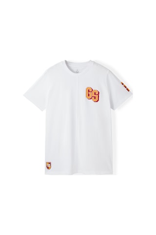 Gsstore Galatasaray Erkek T-shirt E252098 Beyaz