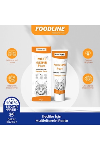 Foodline Multivitamin Malt Macun 100 Gr Bağışıklık Destekleyici