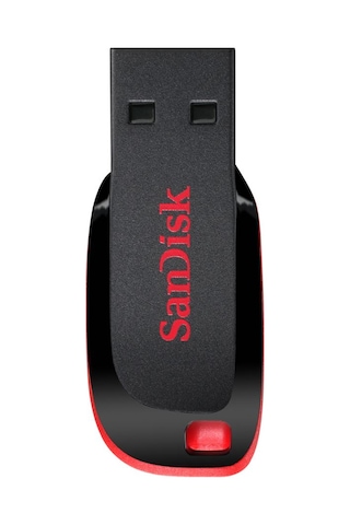 Sandisk 64GB Cruzer Blade USB 2.0 Siyah USB Bellek