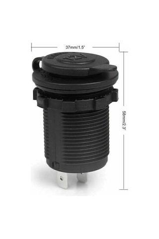 Oto Çakmaklık Dişi Şase Pano Tip 30Mm Şarj Kulajlı Kulaksız Mari Kulaksız