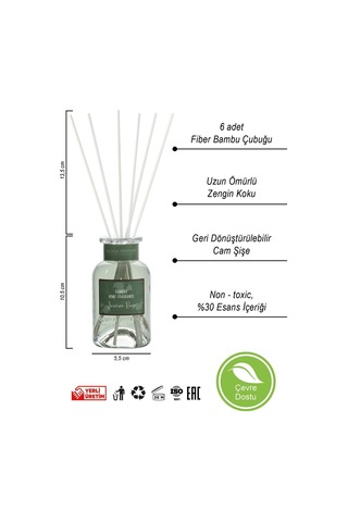 Yasemin & Amber Bambu Çubuklu Oda Kokusu 150 Ml Yasemin
