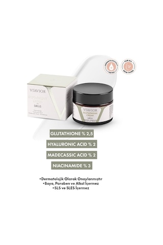 Viavior Sirius Glutatyonlu Krem 50ml