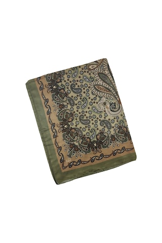 Enba Etnik Desenli Soft Pamuklu Şal 75x190 Cm Kahve