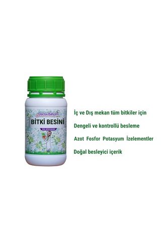 Doktor Bahçem Genel Bitki Besini 500 Ml İç Ve Dış Mekân Tüm Bitkiler İçin Genel Kullanım Bitki Besini 1000 Ml