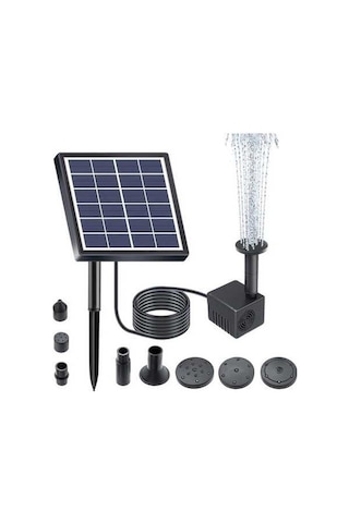 Pazly 1.5w 160l/h Güneş Enerjili Su Fıskiye Pompası - Solar Bahçe Pompası