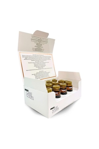 The Care Codes Yoğun Parlaklık Ve Bakım İçin Power Shot Saç Bakım Kürü 12 X 15 Ml