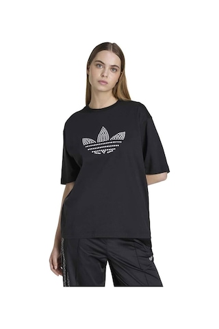 Adidas Pearl Tee Kadın Siyah T-shirt Kc7861