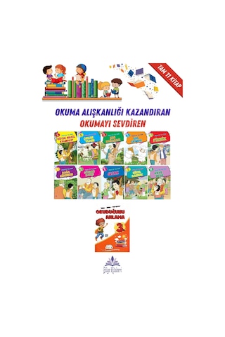 3. Sınıf Okuma Alışkanlığı Kazandıran Okumayı Sevdiren Tam 11 Kitap -15