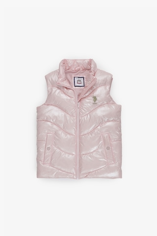 U.S. Polo Assn. U.s. Polo Assn. Kız Çocuk Açık Pembe Yelek Dokuma 50319252-vr078 Acık Pembe
