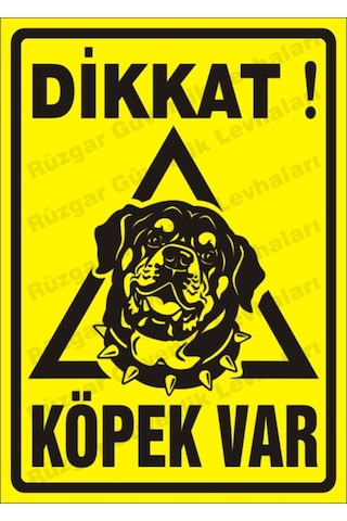 Dikkat Köpek Var Uyarı Levhası (300725844)