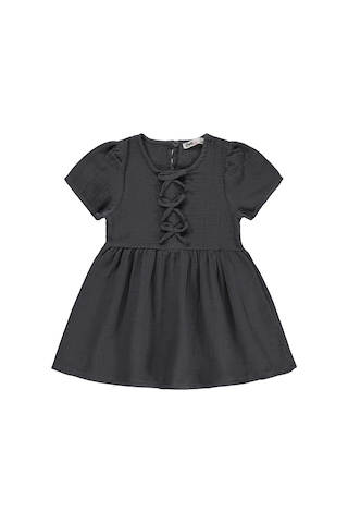 Civil Girls Fiyonklu 2 -5 Yaş Elbise - Gri 26395356126S1
