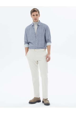 Kip Bej Dokuma Casual Pantolon 406807 Bej