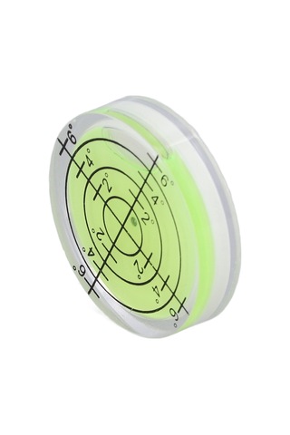 Moveevo 3 Adet 32mm Mini Yuvarlak Balon Seviye Aleti - Yüksek Hassasiyetli Hedef Noktası - Tripod, Kamera, Mobilya İçin Seviye Ölçüm Aracı