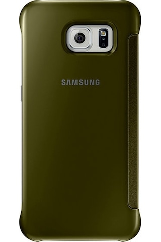 Galaxy S6 İle Uyumlu Clear View Cover Altın Ef-zg920bfegww