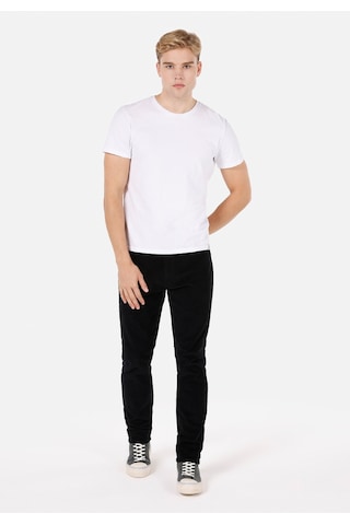 Colins Regular Fit Orta Bel Düz Paça Erkek Siyah Pantolon Cl1071480 Q1.v1 Blk Siyah