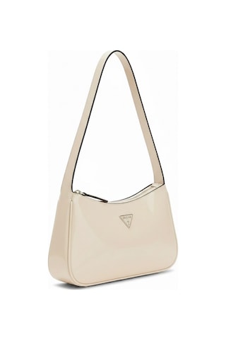 Guess Arnela Iı Üstten Fermuarlı Omuz Kadın Ekru El Çantası Hwny9723170-bon Ekru