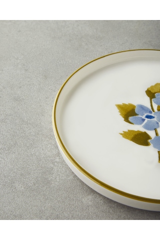 English Home Begonya Seramik 4'lü Pasta Seti 16 Cm Renkli Çok Renkli
