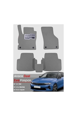 Opel Astra L Elektrikli Uyumlu Eva Paspas Tam Set, Mdlkdevapaspastpklb30