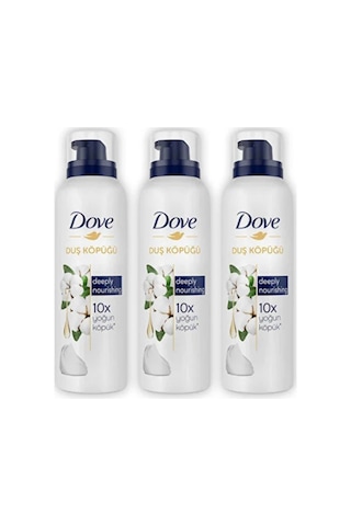 Dove Depply Nourishing Duş Köpüğü 200 Ml X 3 Adet PKT.DOVE.038 Diğer
