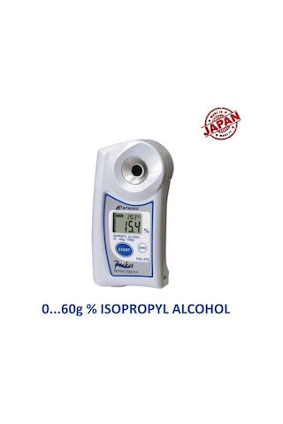 Atago Pal-37S Refraktometre - Ölçüm Aralığı: 0 - 60 % - G 100G