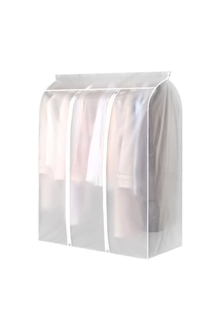 Dofolink Eva Malzeme Askılı Elbise Çantası - Şeffaf, Su Geçirmez, Büyük Kapasite 50x100x90cm - Kıyafetleri Toz Ve Nemden Korur Şeffaf