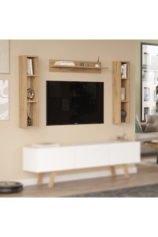 Robin Home Marlon Duvar Rafı Seti Sepet