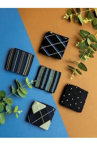 Nosko 5 Çift Uzun Yırtmaçlı Çoraplar 29425142 Mavi