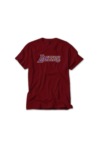 Los Angeles Lakers Kırmızı Tişört Kırmızı