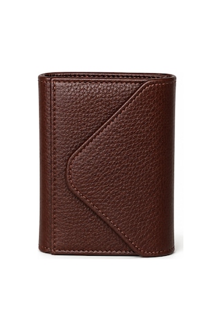 Genel Markalar Vaulto Haki Deri Unisex Akordeon Kartlık Floter Kahverengi Genel Markalar Vaulto Haki Deri Unisex Akordeon Kartlık Floter Kahverengi