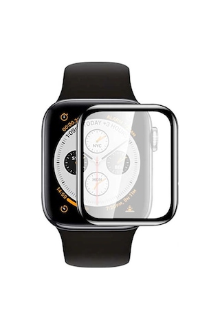 Apple Uyumlu Watch 7 45mm Zore Mat Eko Pmma Pet Saat Ekran Koruyucu