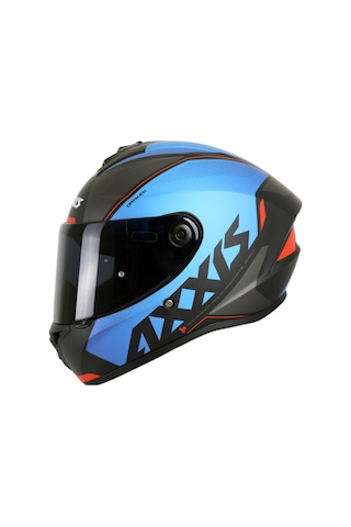 Motosiklet Full Face Draken S Mat Mavi E7 V.2 Motor Kaskı Çok Renkli