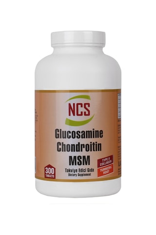 Glucosamine Chondroitin Msm Collagen Glukozamin 300 Tablet 3 Kutu 900 Tablet