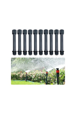 Eden 99999 Püskürtme Başlığı Yükseltici Seti, 12.7 Cm, 10 Parça, Dayanıklı Polipropilen, Araçsız Kurulum Standart