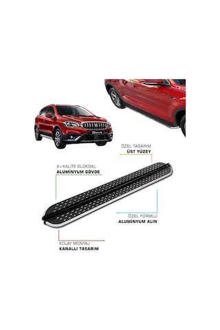 Suzuki Sx4 S Cross Uyumlu 2021 2022 2023 2024 2025 2026 2027 Araca Özel Yan Basamak