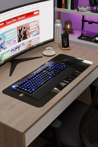 Pulp Fiction Ucuz Roman Tarantino V2 70x30 Xl Gaming Kauçuk Kaymaz Taban Mouse Pad Fare Altlığı