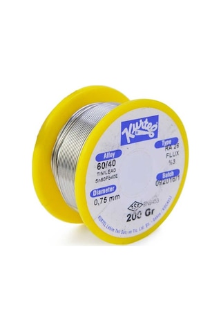 KURTEL 200 Gr 0,75 Mm Lehim Teli KL-200-075
