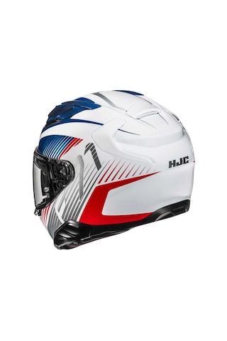 Hjc F71 Catos Mc21 Kask Mavi Beyaz