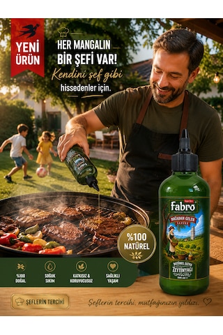 Fabro 500ml Şef Şişe Naturel Sızma Zeytinyağı - 2'li Avantaj Paket