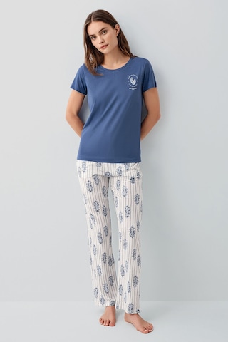 Pierre Cardin Kadın Lacivert Pijama Takım Lacivert