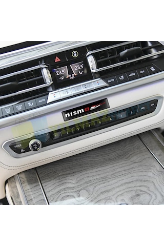 Nissan Nismo Kapı Kolu Torpido Ayna Damla Sticker Etiket