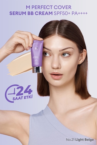 Missha M Perfect Cover Serum BB Cream 21 Light Beige