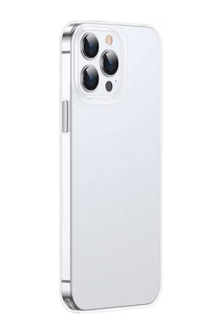 Baseus Armor Ultra İnce Apple Uyumlu iPhone 13 Pro Max Kılıf Parmak İzi Bırakmaz Kamera Çıkıntılı Esnek