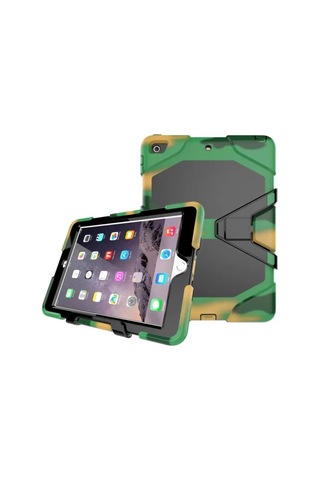 Jenerik Apple İpad 5 Air 9.7 Kılıf Griffin Tablet Kapak - Kamuflaj