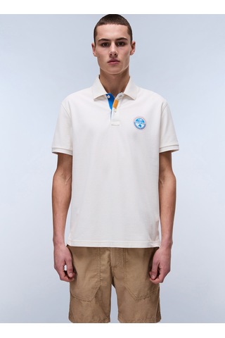 Napapijri Napapıjrı Beyaz E-clanıs Ss Erkek T-shirt Np0a4ıd3n1a1