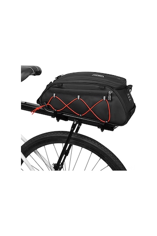 Padalink Ya532 Bisiklet Bagaj Çantası - Kırmızı, Dayanıklı Polyester, 36.5x16x14cm, 420g Kırmızı