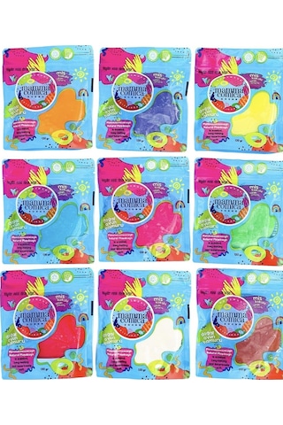 Mammacomica Dough 9'lu Doğal Oyun Hamuru - Refill Paket 9x130gr Mammacomica Dough 9'lu Doğal Oyun Hamuru - Refill Paket 9x130gr